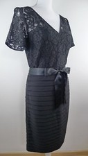 Adrianna Papell Women'S Black Lace Dress- NWT Size: 8
