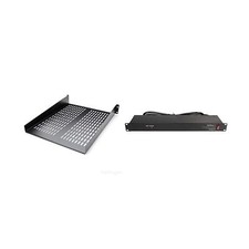 StarTech.com 1x 2U Vented Rack Mount Shelf   22in Deep - 50lbs Capacity C