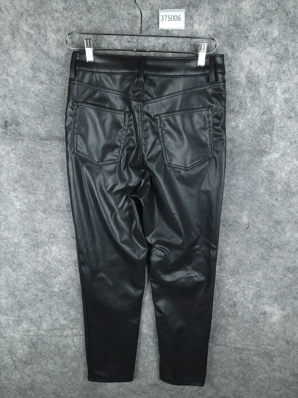 Divided by Hu0026M Pants Womens 8 Black Faux Leather Pockets | eBay