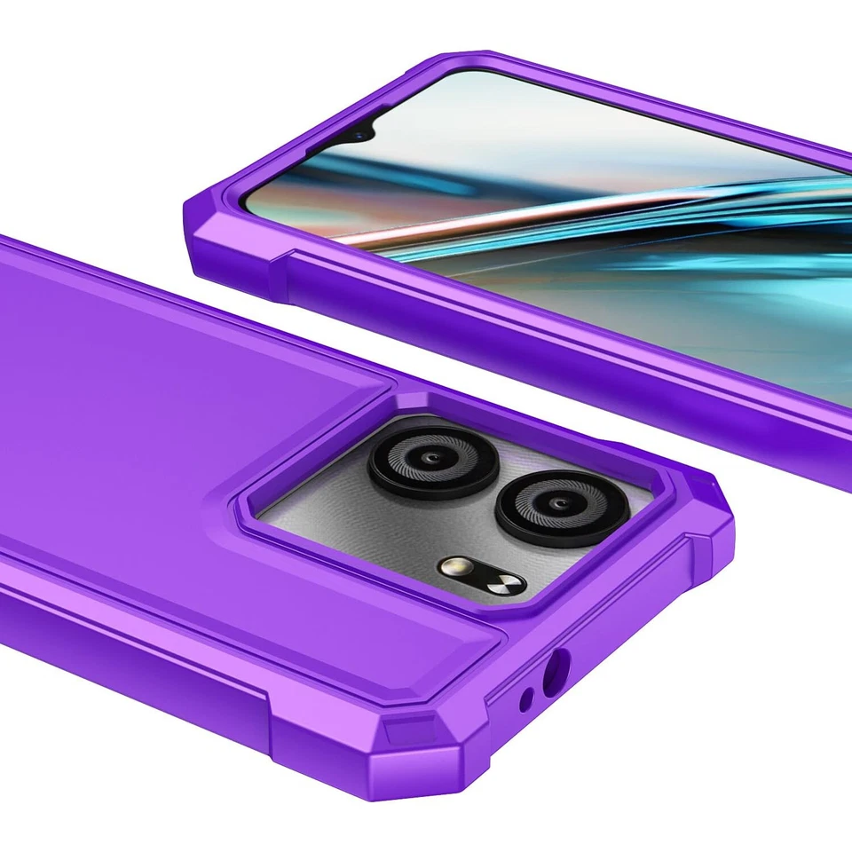 Funda para BLU View 5 / View 5 PRO 2 Capas Protección Esquinas TPU Parachoques Cubierta Foto 2 de 4