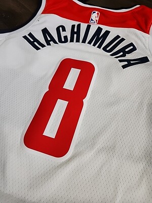 Medium Nike NBA Rui Hachimura #8 Washington Wizards Swingman