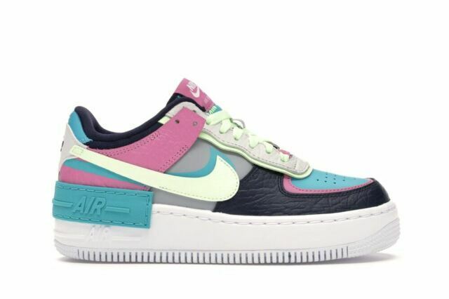 colorful nike air force 1 shadow