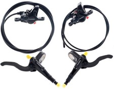 Shimano BL-MT401 BR-MT410 Front Rear Hydraulic Disc Brake Set Black 100/170cm