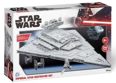 Star Wars Imperial Star Destroyer Set Paper Model Kit Kids 8+ Gift Box Set RAM