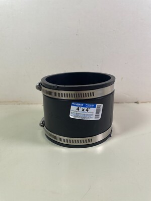 Fernco 4 In. x 4 In. Coupling for Cast Iron PVC Plastic P1056-44