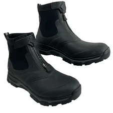The Original Muck Boots Mens Size 14 Black Apex Mid Zip AXMZ-000 Msrp $160