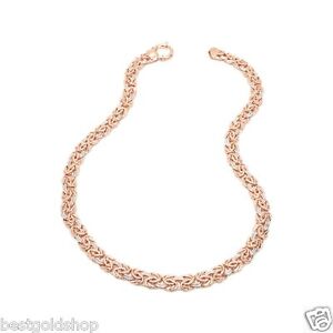 Technibond 5.2mm Herringbone Chain Necklace 14K Yellow Gold Clad Sterling Silver