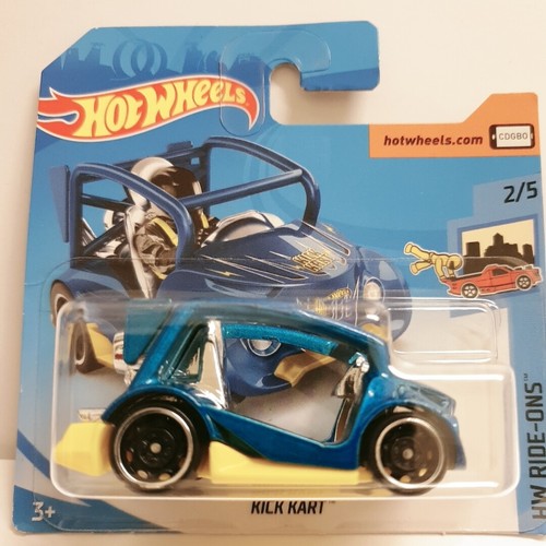 Hot Wheels Kids/Adults Diecast Car Kick Kart 2/5 HW RideOns Brand New