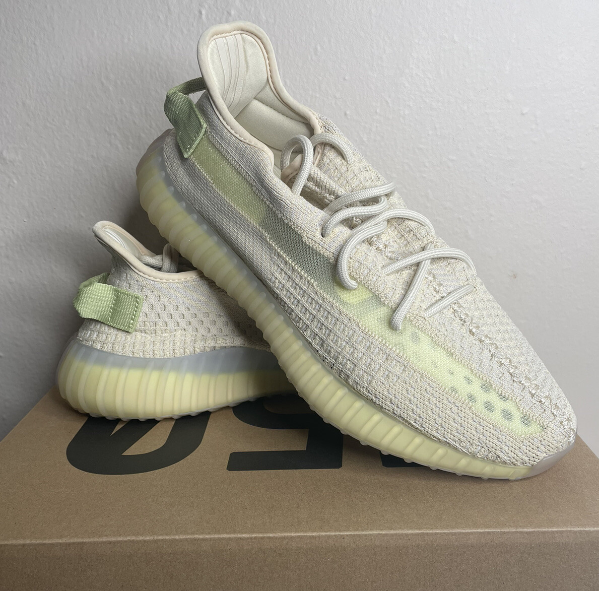 adidas gazelle silver green womens Pre-loved adidas Yeezy Boost 350 V2 'Desert Sage' UK10/US10.5 (Conditi –  Hype Vault main image 1