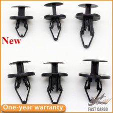 For GM Black Nylon Bumper Fender Retainer Clip Fits Into 6.5-10mm Hole