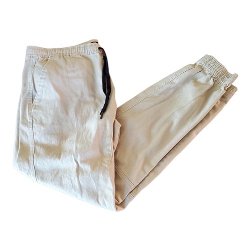 Brooklyn Cloth "The Jogger" Men's Tan Running Pants String Tie Pockets Size XL - Picture 1 of 10