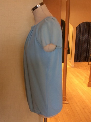 Bianca Top Size 10 BNWT Aqua With Sheer Shoulders RRP £84.95 Now £38 - Picture 7 of 12