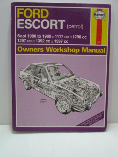Haynes - Ford Escort/Septembre 1980 Pour 1985 / Propriétaires Atelier Manuel - - Afbeelding 1 van 7