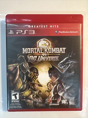 Mortal Kombat vs. DC Universe Sony PlayStation 3 2008 PS3 Complete CIB