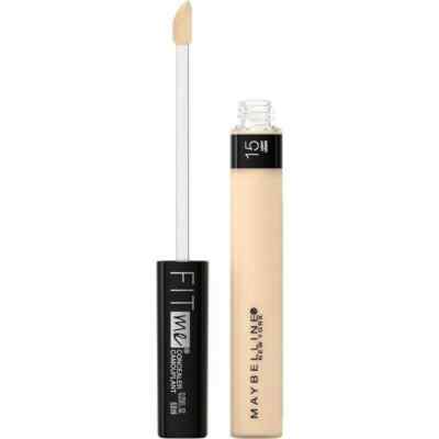 MAYBELLINE FIT ME LIQUID CONCEALER MAKEUP 0.23OZ, 15 LIGHT - 2PACK