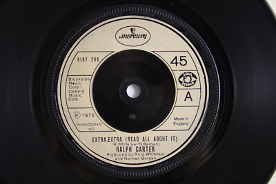 Ralph Carter - Extra Extra 1975 7'' Single (6167 286)