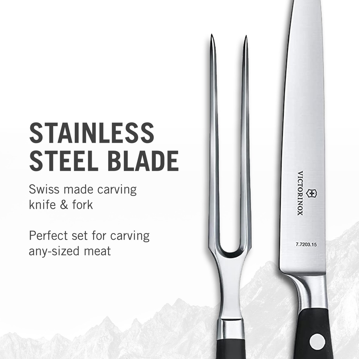 Victorinox Grand Maitre Carving Set Knife Set for Kitchen