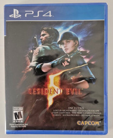 Resident Evil 5 PS4 Brand New Game (2016 Shooter Survival Horror)