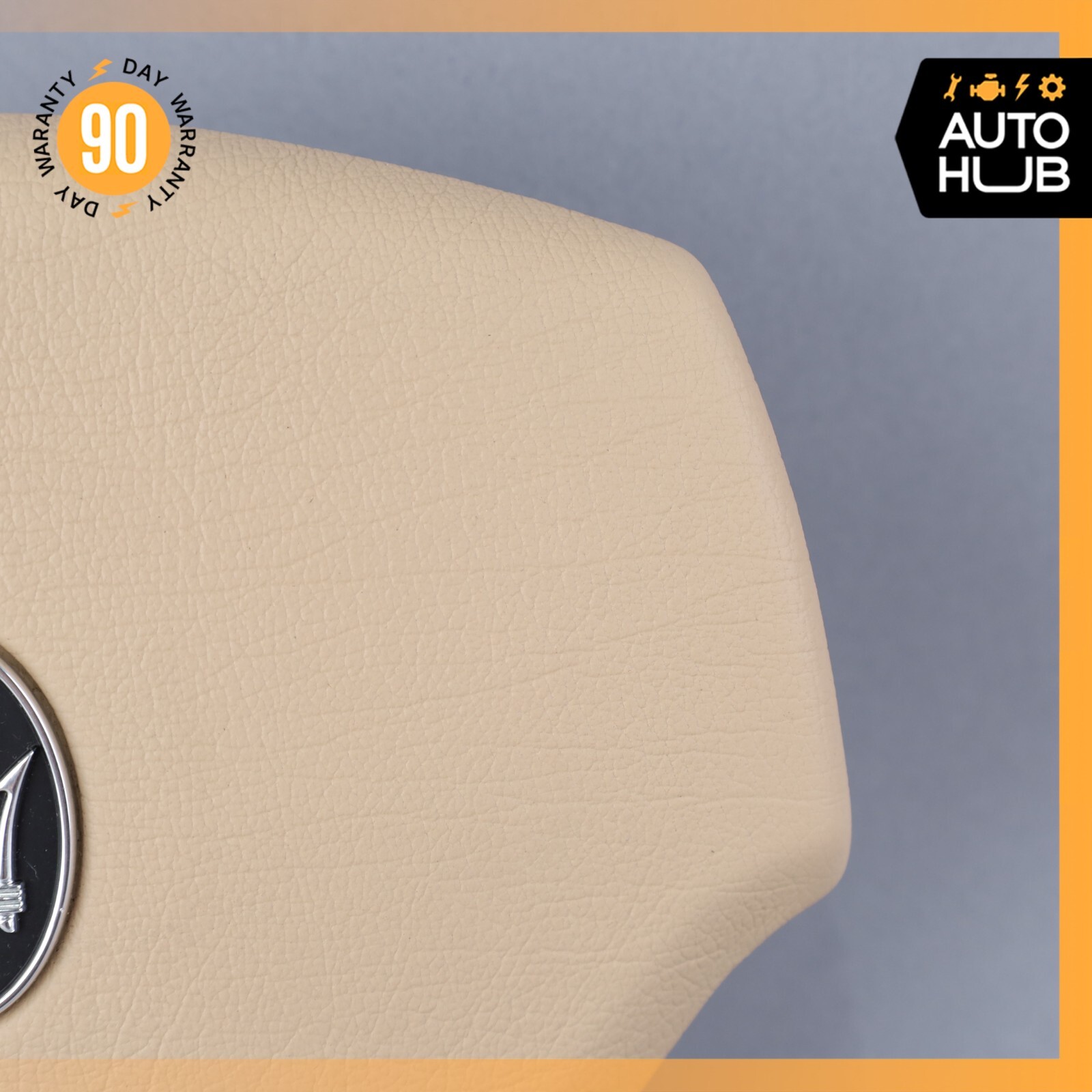 08-19 Maserati GranTurismo S M145 Steering Wheel Air Bag Airbag Beige OEM 17k