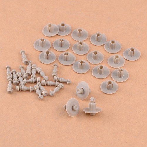 20pcs Door Trim Panel Clips Push Type Retainer Fastener Fit for Chrysler Dodge