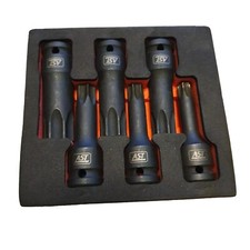 AST6148 6 Piece 1/2" Drive Impact Quality TRX-Star Socket Set