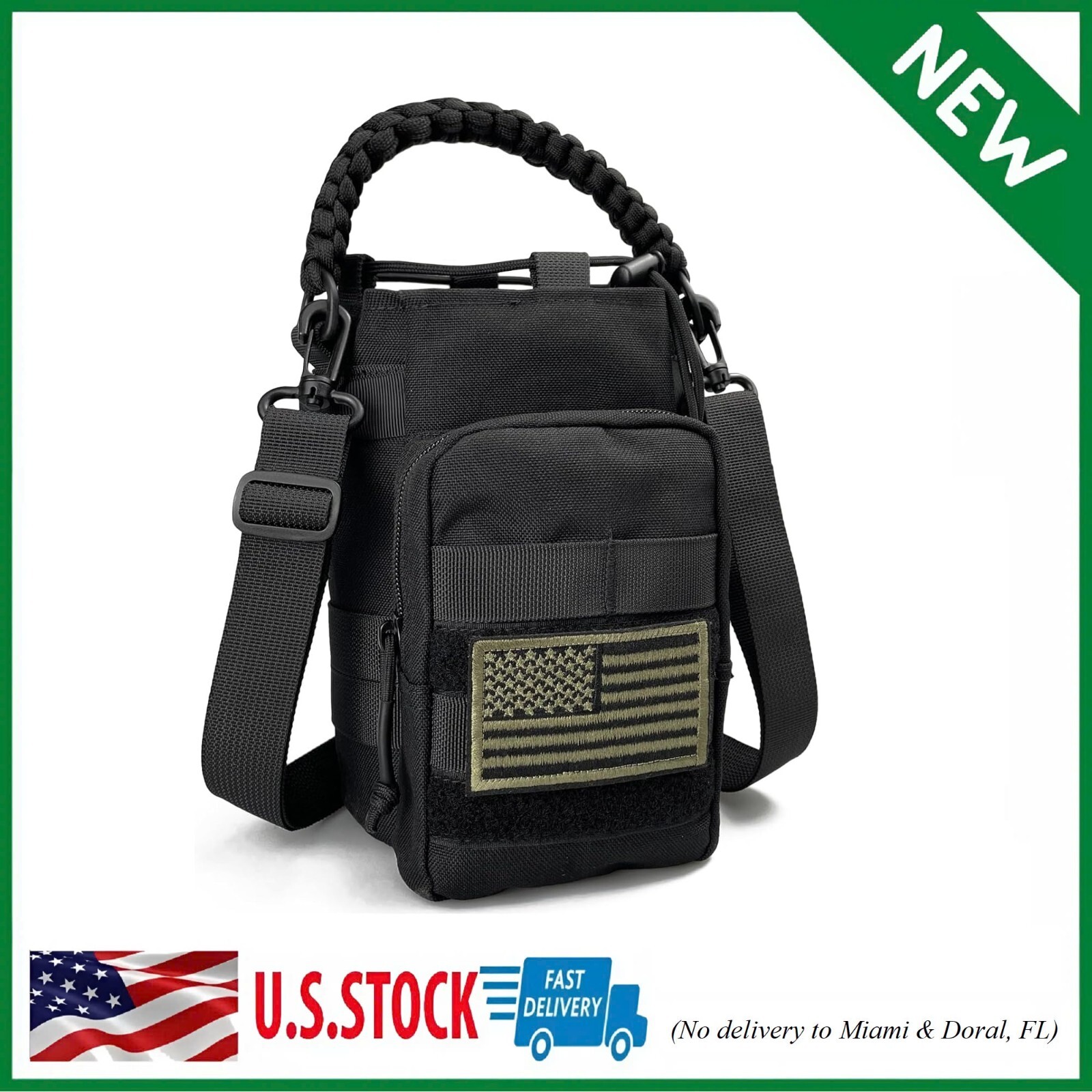 Sleeve - Water Jug Holder With Strap Cross-body Bot...