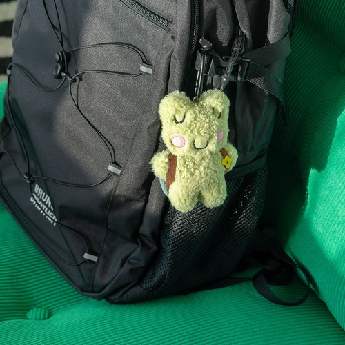 Brunch Brother Korean Plush Keychain Cute Keyring Soft Stuffed Animal Key Holder - Picture 4 of 10