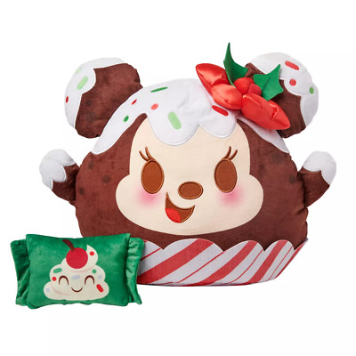 Disney Munchlings - Minnie Mouse Holiday Toffee Pudding Plush - 15 3/4'' - New