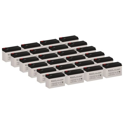 SP12-7.5 (T2) 12V SLA Battery Set of 24 for Para Systems Minuteman BP144V13 UPS