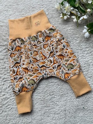   Baby Pumphose   Gr. 50 - 56 NEU Handmade *Dino Freunde*