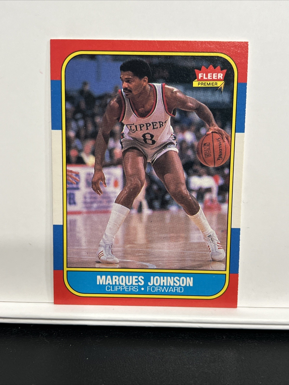 1986-87 Fleer Marques Johnson #54
