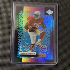 2000 Upper Deck e-Card Thomas Jones Rookie . Arizona Cardinals #TJ. rookie card picture