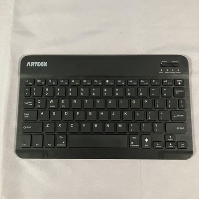 Arteck HB030B Wireless Bluetooth Keyboard Compact Multi-Device Rechargeable