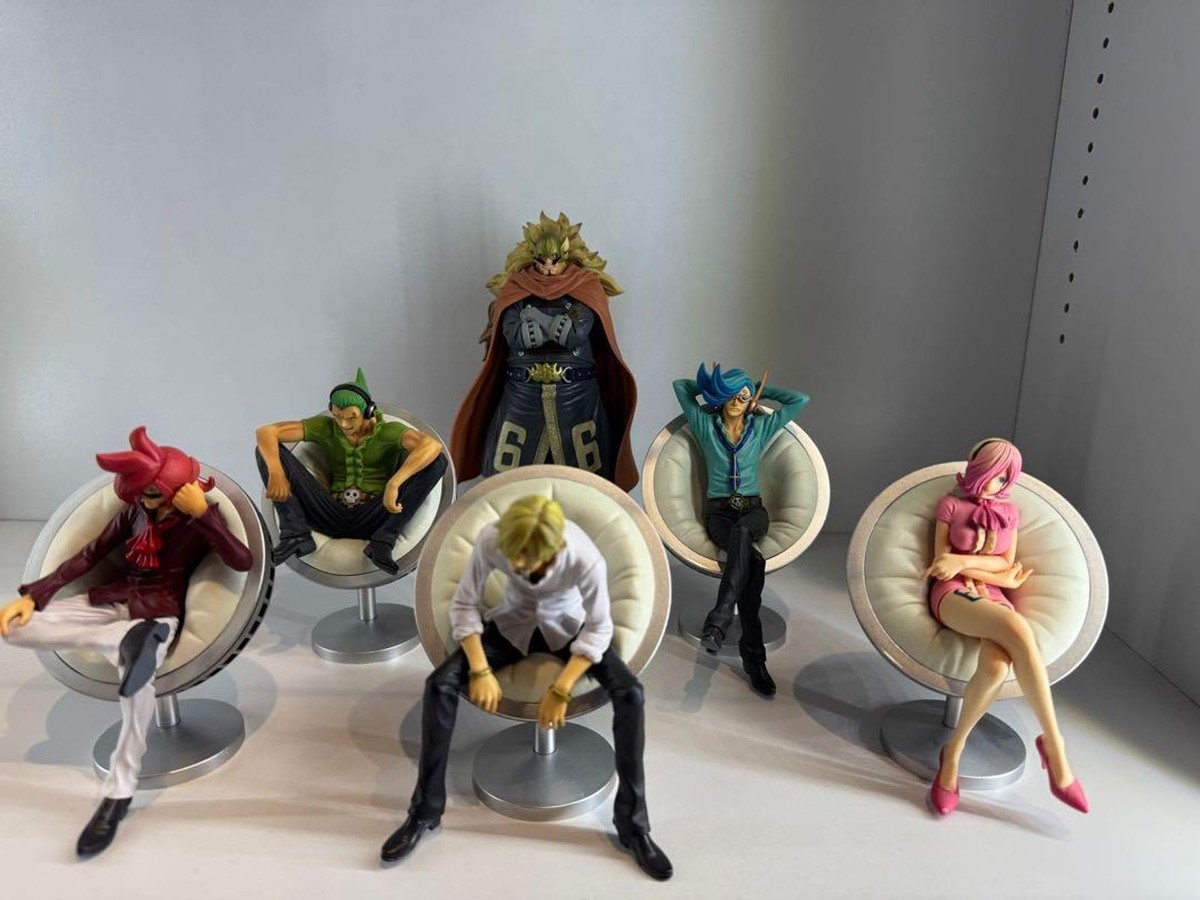 One Piece Figure Germa 66 Vinsmoke Family 6 Figure Complete