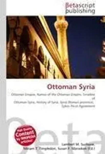 Lambert M. Surhone (U. A.) | Ottoman Syria | Taschenbuch | Englisch (2026)-image