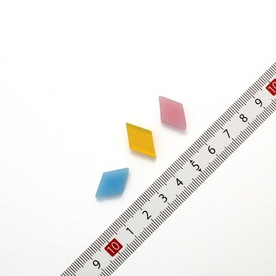 Mosaic Glass Rhombus Mix 1.2×1.8cm Approx. 50g Pack