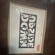 Stranger Things Upside Down Pizza Typography Food Sticker Lot