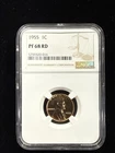 1955 1C Lincoln Wheat Cent Proof NGC PF68 RD #134