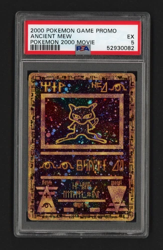 Ancient Mew PSA 5 Pokemon 2000 Movie Promo Swirl