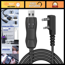 USB Programming Cable for Baofeng, Btech, Wouxun Two Way Radios - 3FT CHIRP Comp