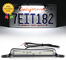 License Plate Led Light Extremely Bright Assembly For Trailer Utv Atv Truck Rv B