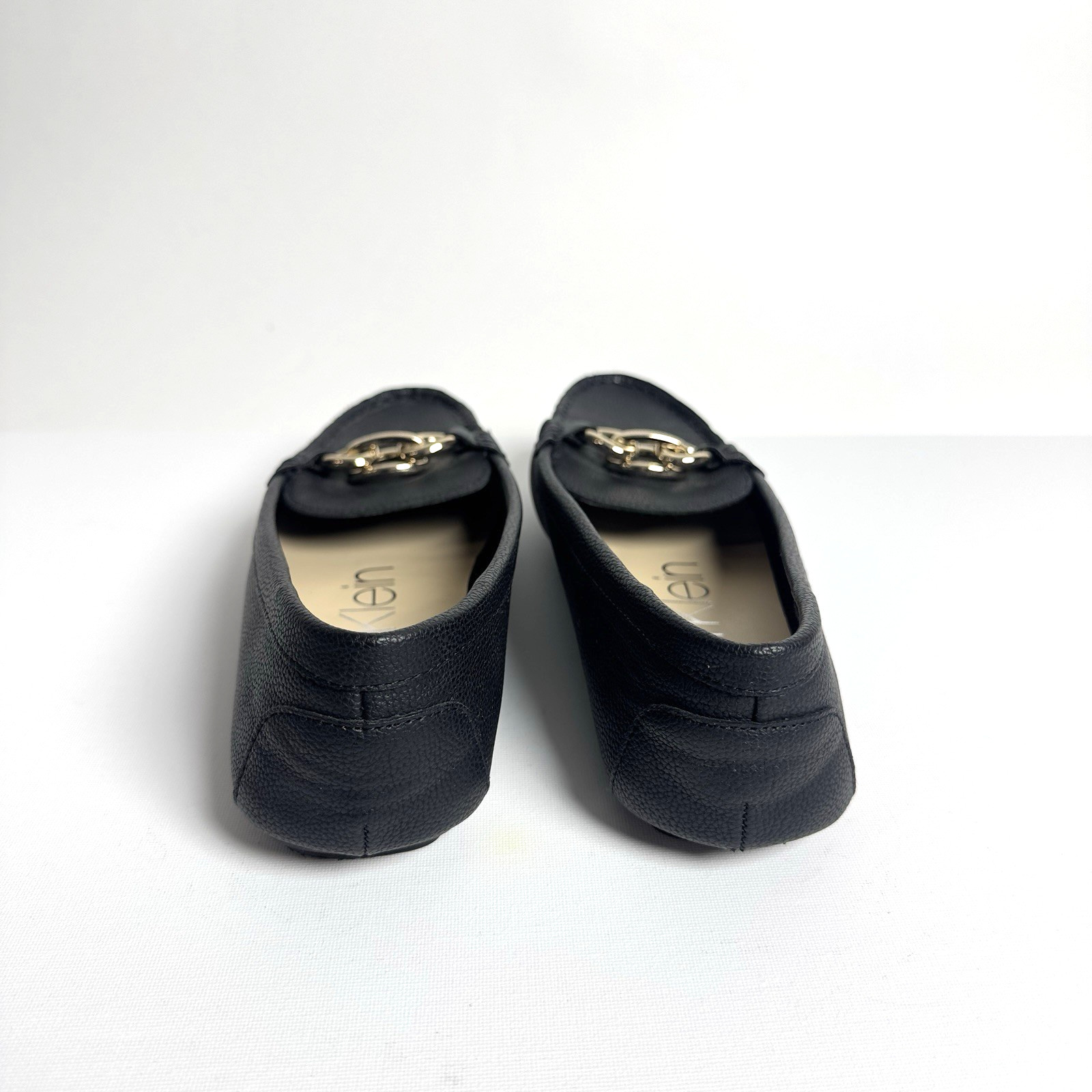 Calvin Klein Luca Loafer Women's Size 9.5 Black Slip-On thumbnail 6