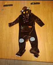 The Gruffalo Brown All-in-One Fancy Dress Jumpsuit with Hood, Size 3-4