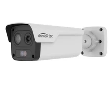 UNV 4MP Audio IR Thermal & Optical Dual-Spectrum Bullet IP NetworkSecurityCamera