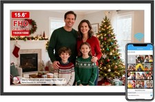 Digital Picture Frame by Large WiFi Digital Photo Frame, 15.6 inch