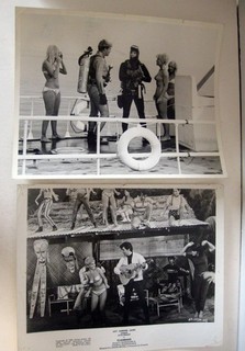 Elvis Presley Original "Clam Bake" Lobby Card & Photo used in "Movie Life" B&W