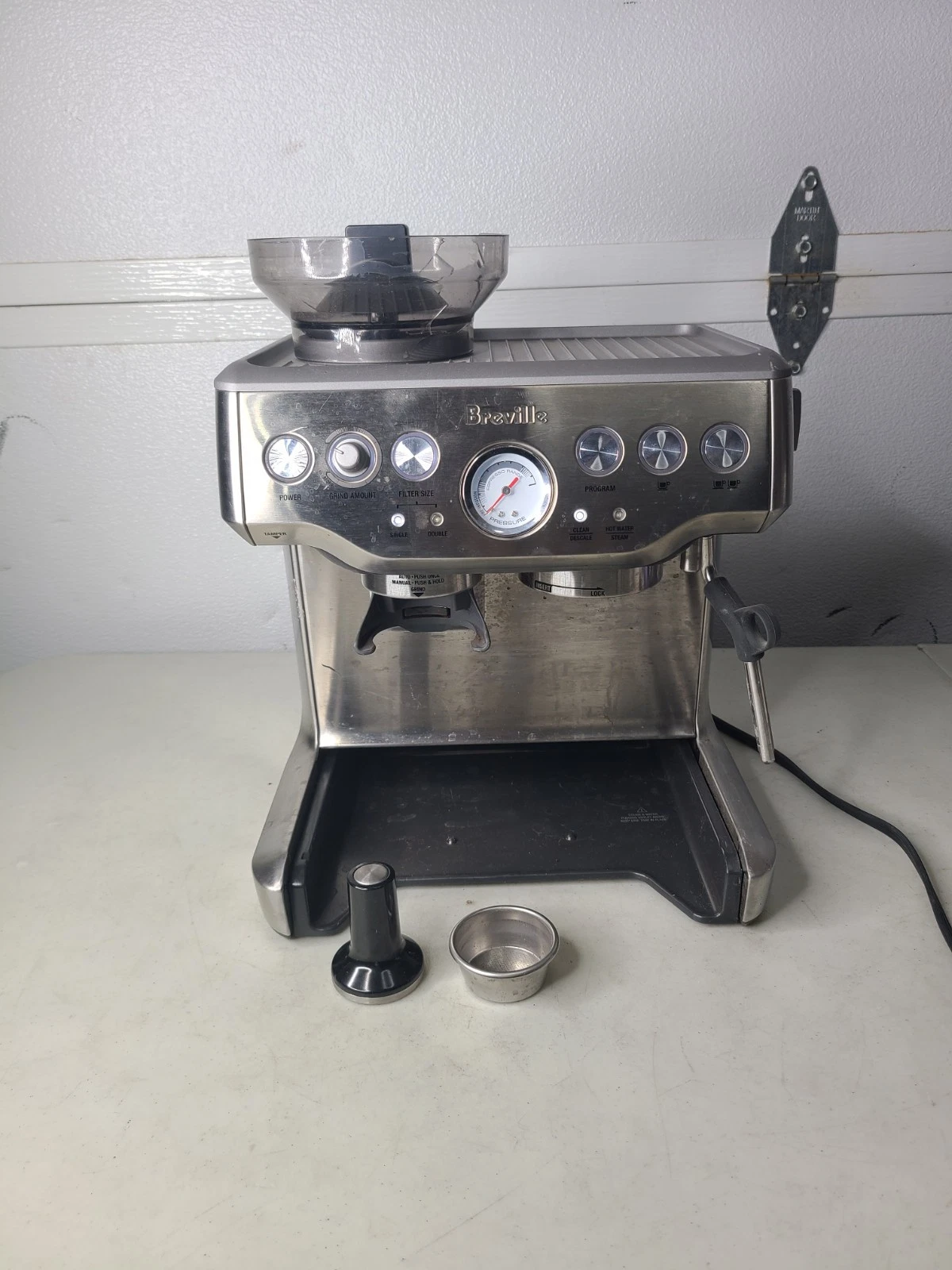 Breville Barista BES870XL/B Expresso Machine Base Machine Only