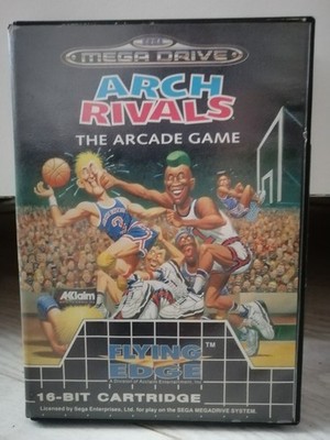 Arch Rivals Arcade Spiel für Sega Mega Drive 1992 PAL ohne Handbuch