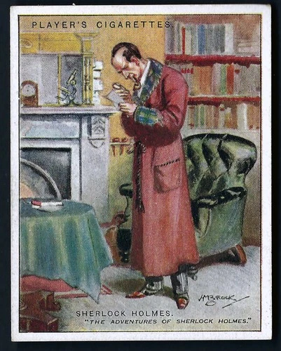 PLAYER - CHARACTERS FROM FICTION - #21 SHERLOCK HOLMES