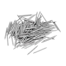 18mm Watch Band Pin 1.3mm Dia Steel Single Flanged End Spring Bar Pins 200pack